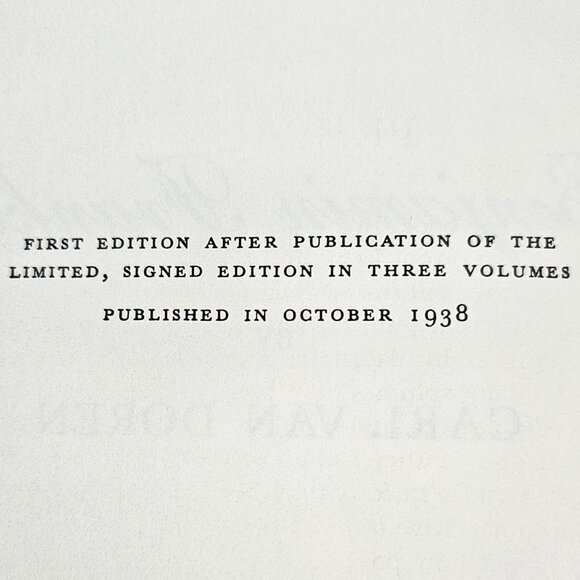 Palladium Press Benjamin Franklin Vol I Hardcover Gold Edge Pages 2001 Van Doren - Picture 6 of 10